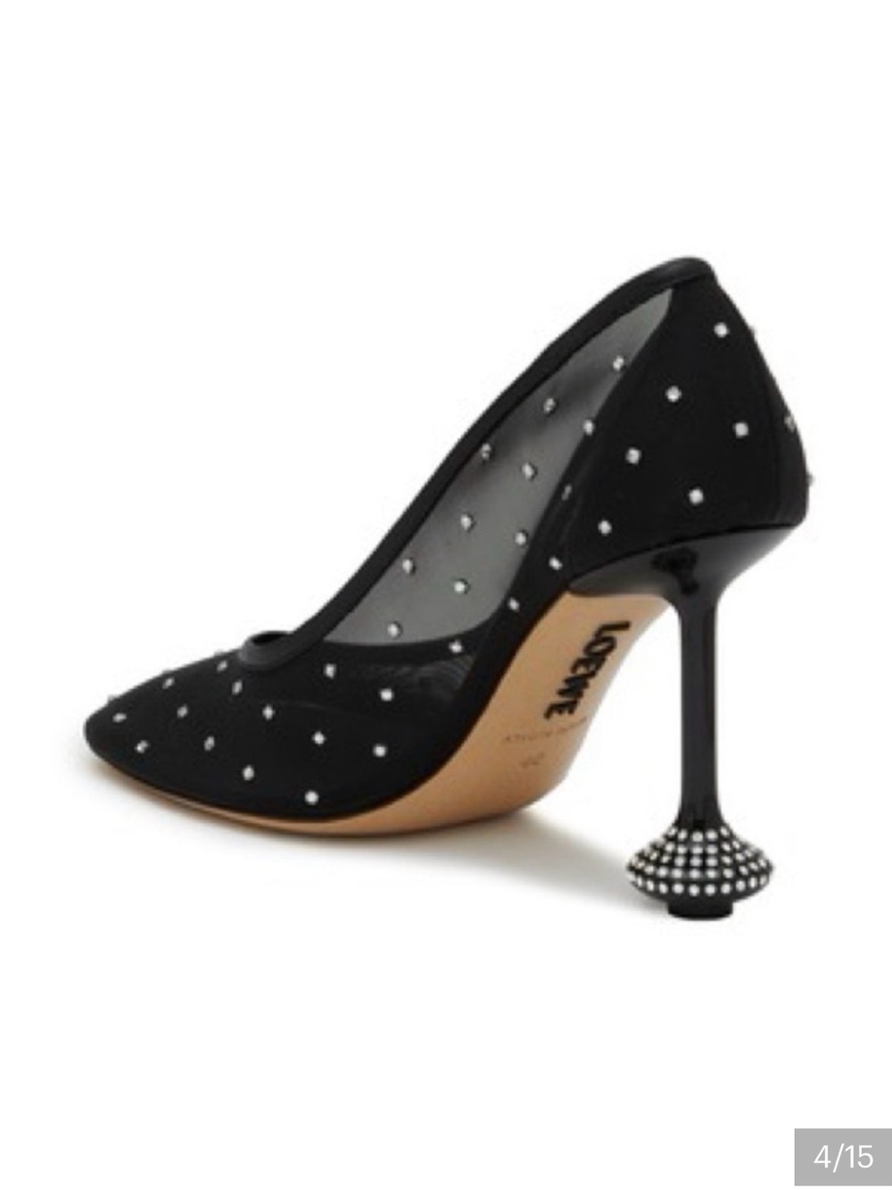 Loewe Toy Crystal Embellished Mesh Pump - Picture 7 of 7